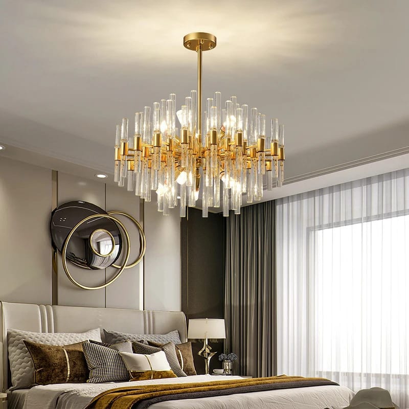 Modern Luxury Crystal Chandelier (600mm) Round