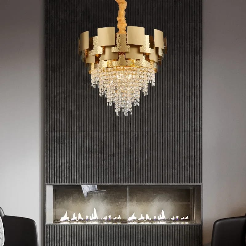 Luxury Design Gold Crystal Chandelier (500mm)