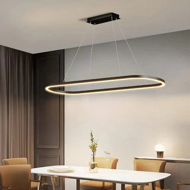 Modern Oval LED Hanging Light (3in1)