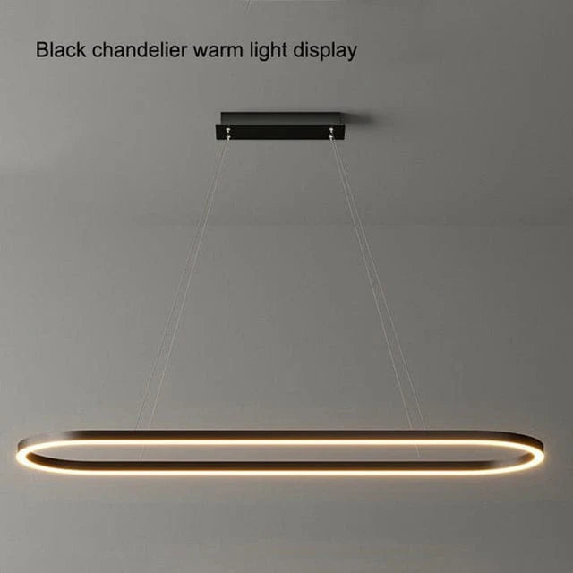 Modern Oval LED Hanging Light (3in1)