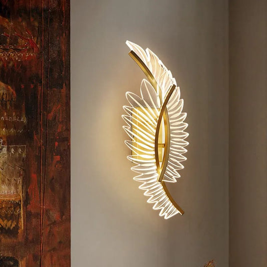 Two Wings Art LED Wall Light