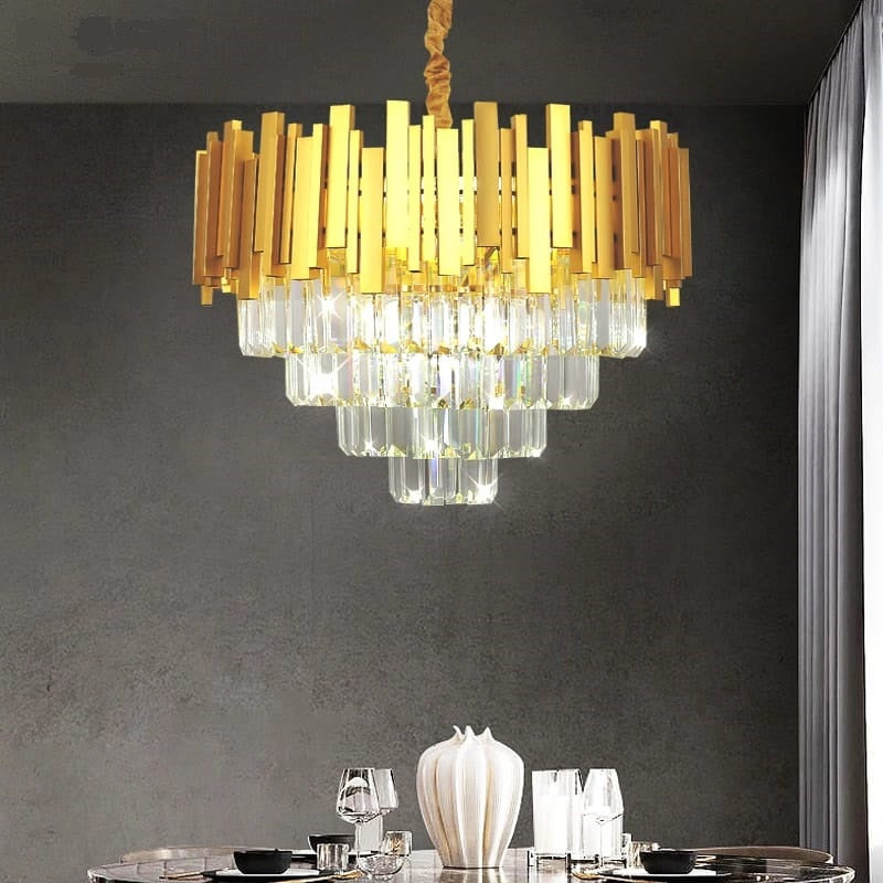 Modern Design Gold Luxury Crystal Chandelier (400mm)