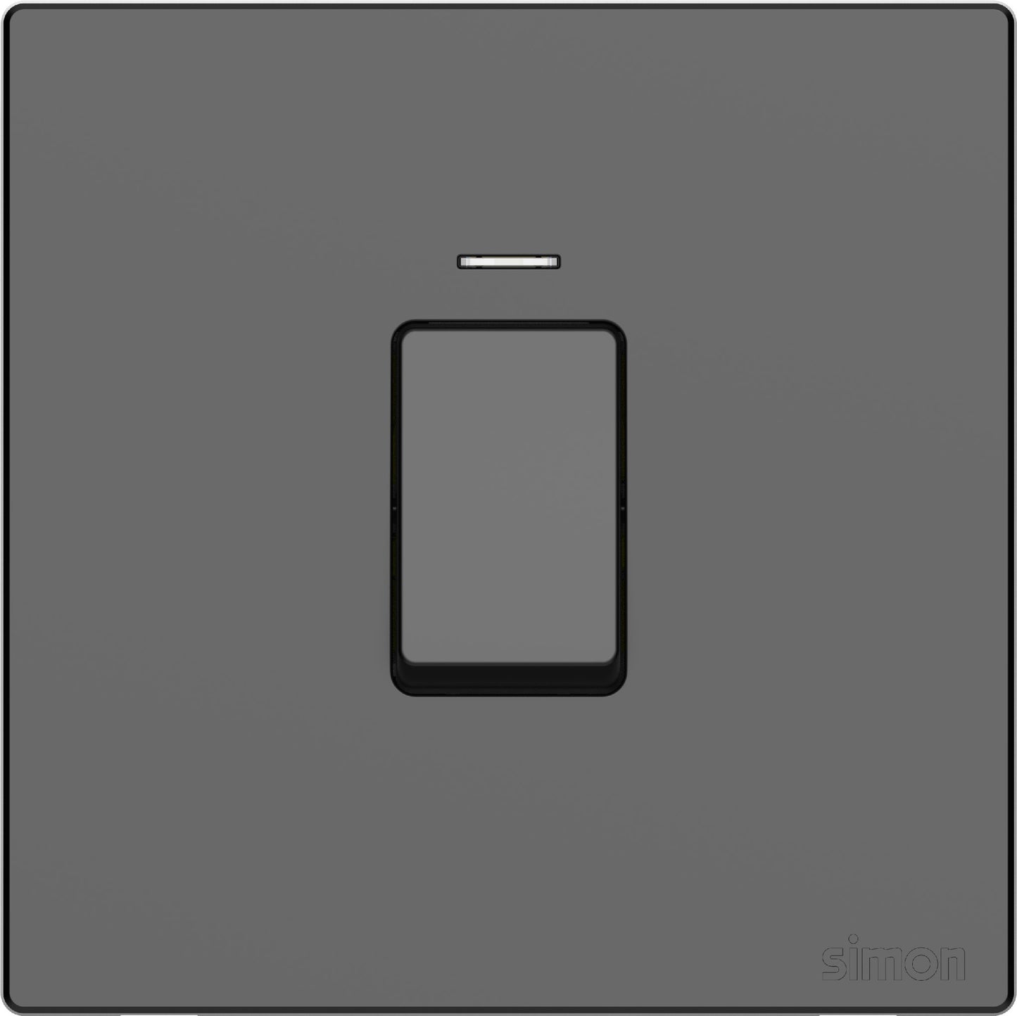 45A Double Pole Switch with LED Colors - Simon