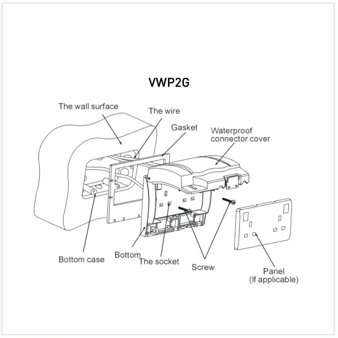 Weatherproof Cover with Lock System (3x6)