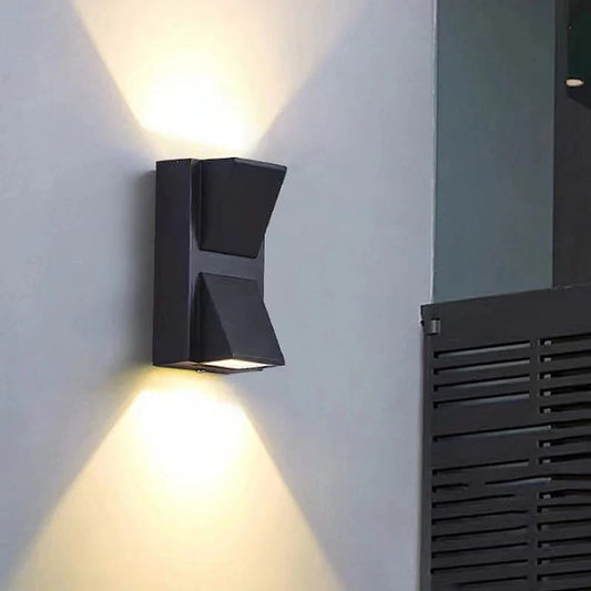 Modern Dual Head Waterproof Wall Light