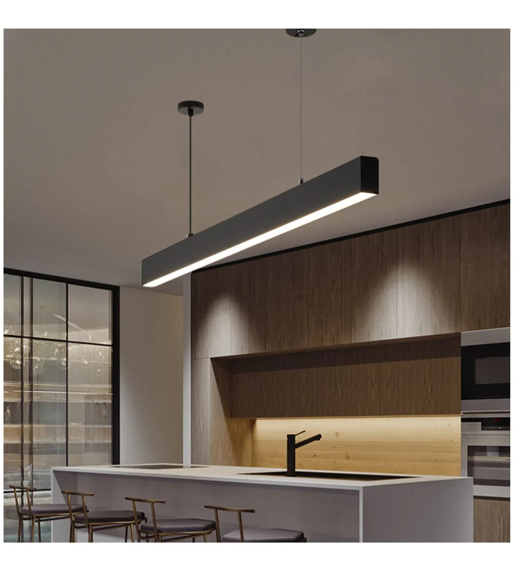 LED Linear Suspended Pendant Light – HomeFit