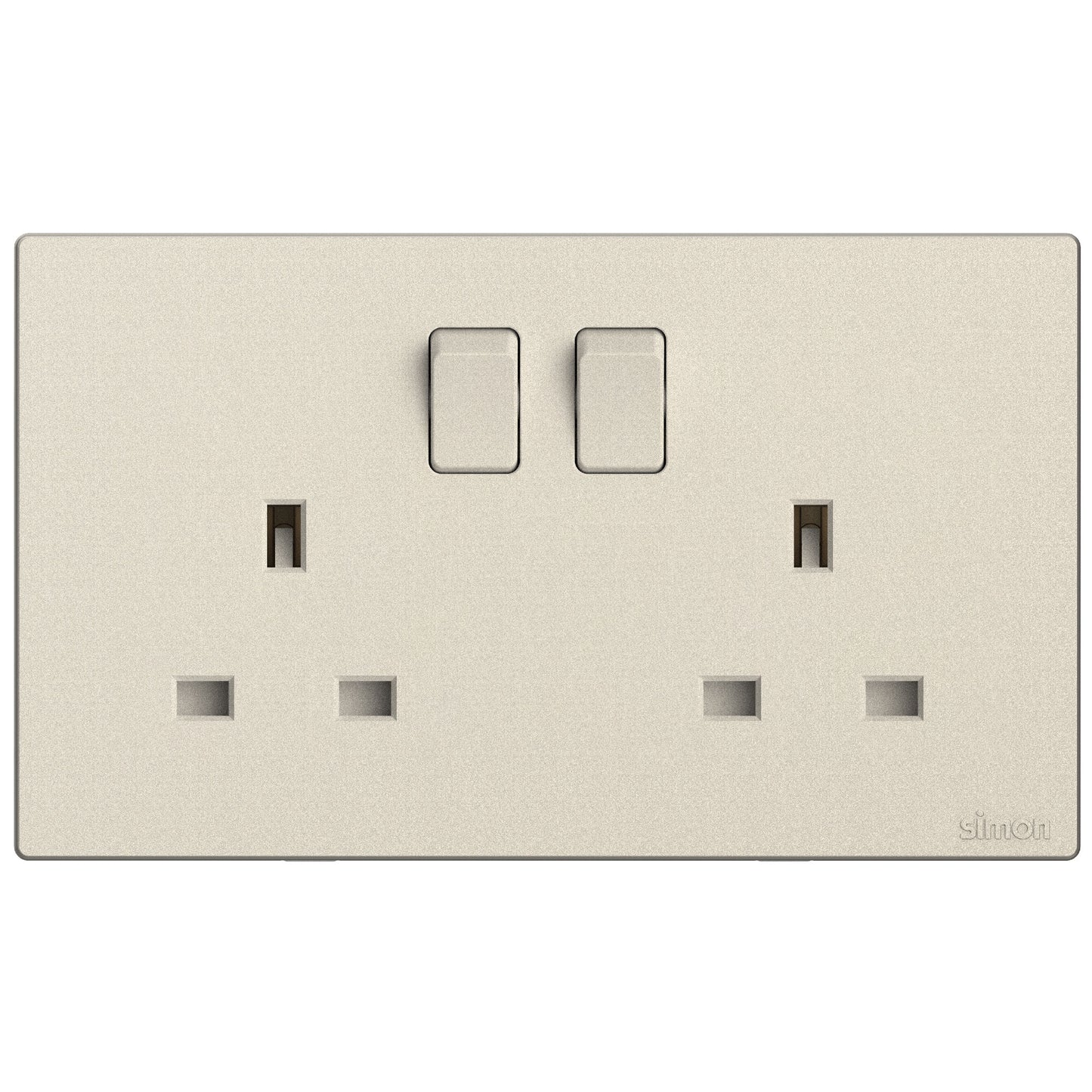 2G BS Switched Socket Colors - Simon
