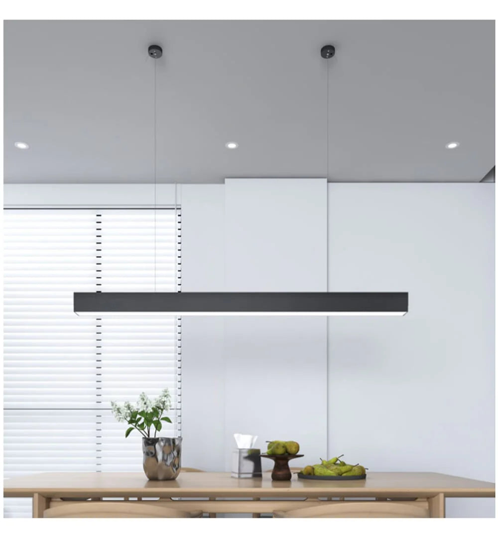 LED Linear Suspended Pendant Light – HomeFit