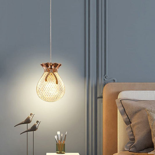 Single Handbag (Pouch) pendant Lamp