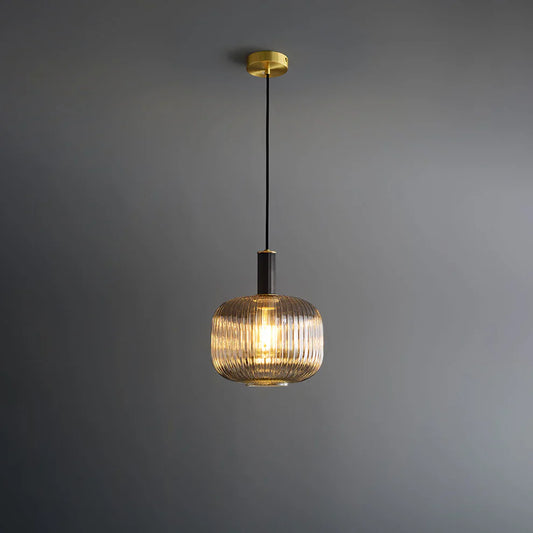 Pumpkin Shaped Hanging Light