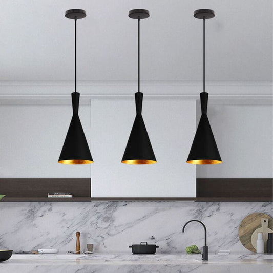 Retro Industrial Suspended Ceiling Pendant Light