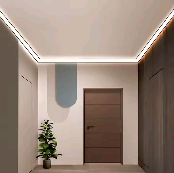 Ceiling Corner Aluminum Profile Light 45 Degree