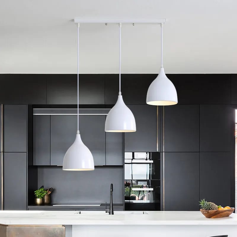 Onion 3 Lights Ceiling Pendant Lamp