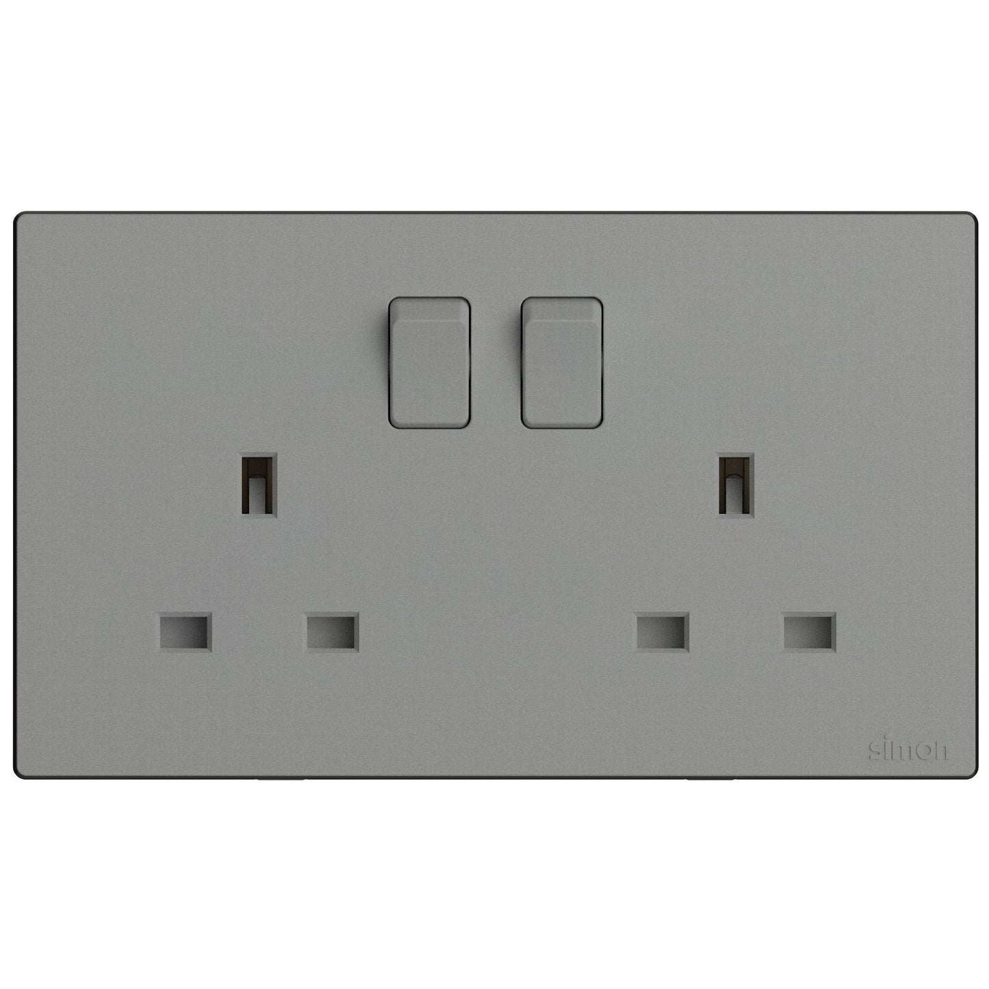 2G BS Switched Socket Colors - Simon