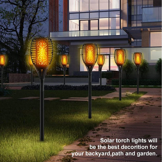 Solar Torch Garden Light (Set of 4pcs)