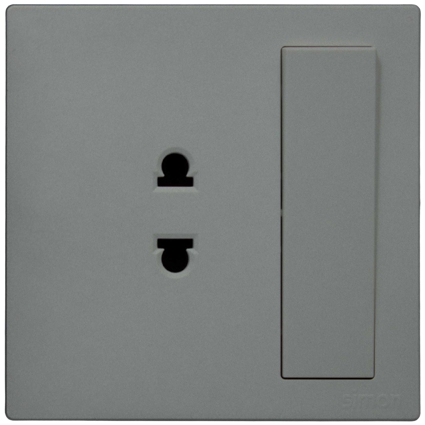 2pin Universal Socket with Switch Colors - Simon