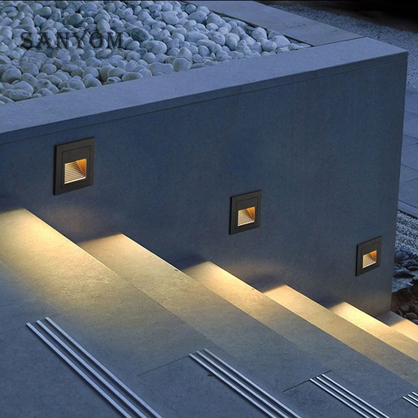 Led Step File Square Recessed LED Step Light – HomeFit