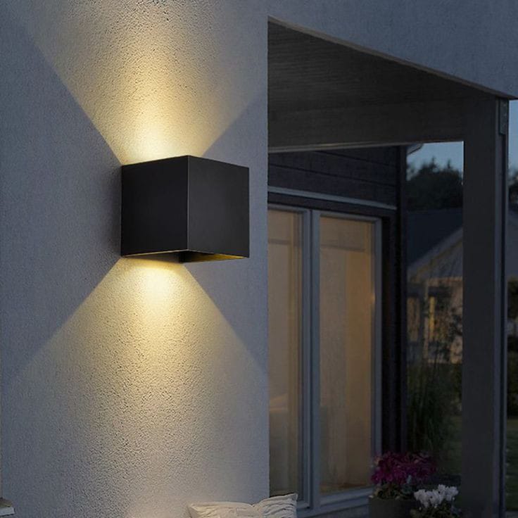 Square Up & Down LED Wall Light