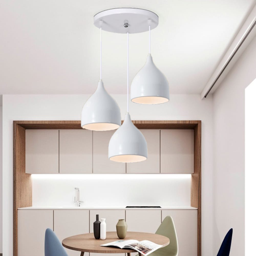 Onion 3 Lights Ceiling Pendant Lamp