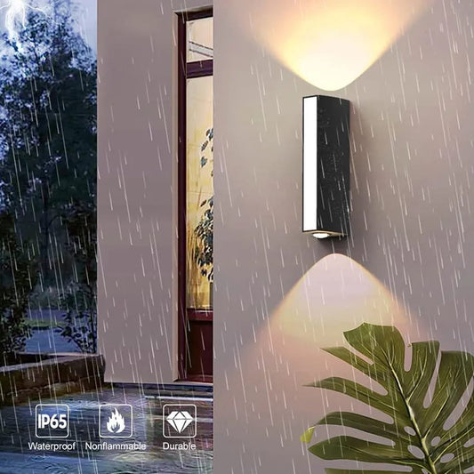 3-Sides Luminesce LED Waterproof Exterior Wall Light