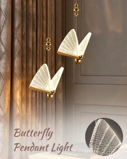 Butterfly Art Pendant Light